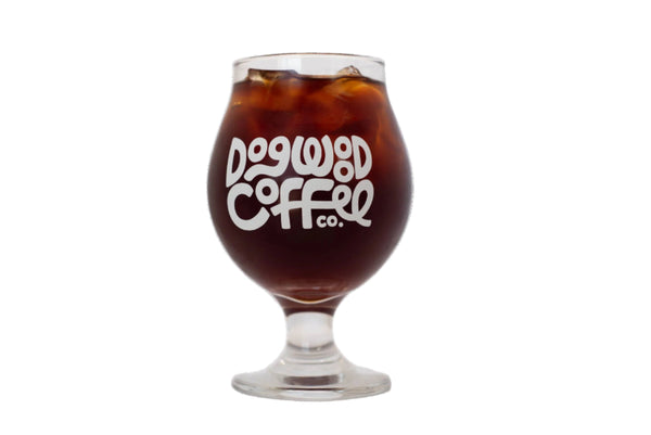 Dogwood Coffee Tulip Glass, 12 oz.