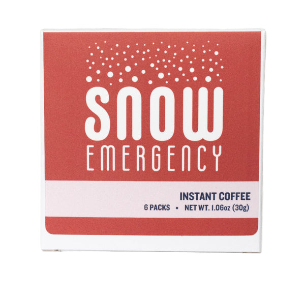 INSTANT COFFEE: SNOW EMERGENCY